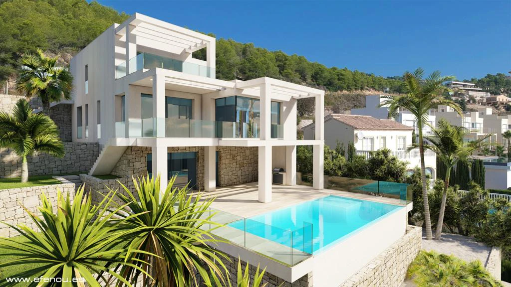 Villa en venta en Calpe