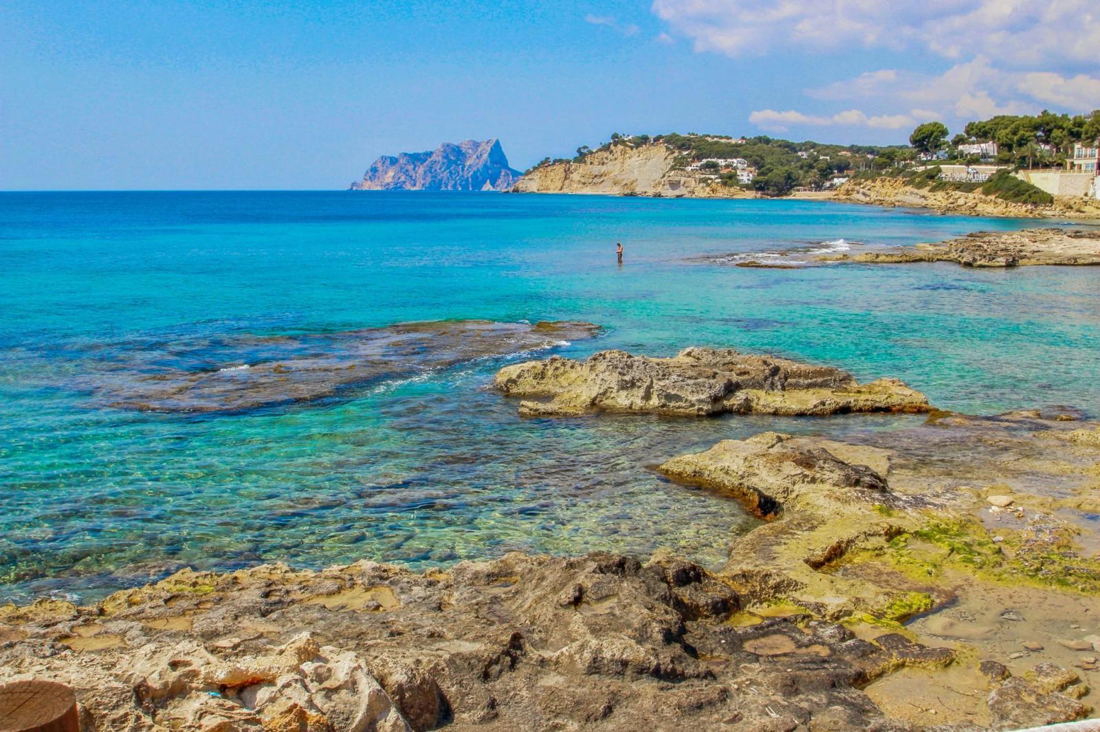 Appartement met uitzicht op zee en een uitstekende locatie in Moraira
