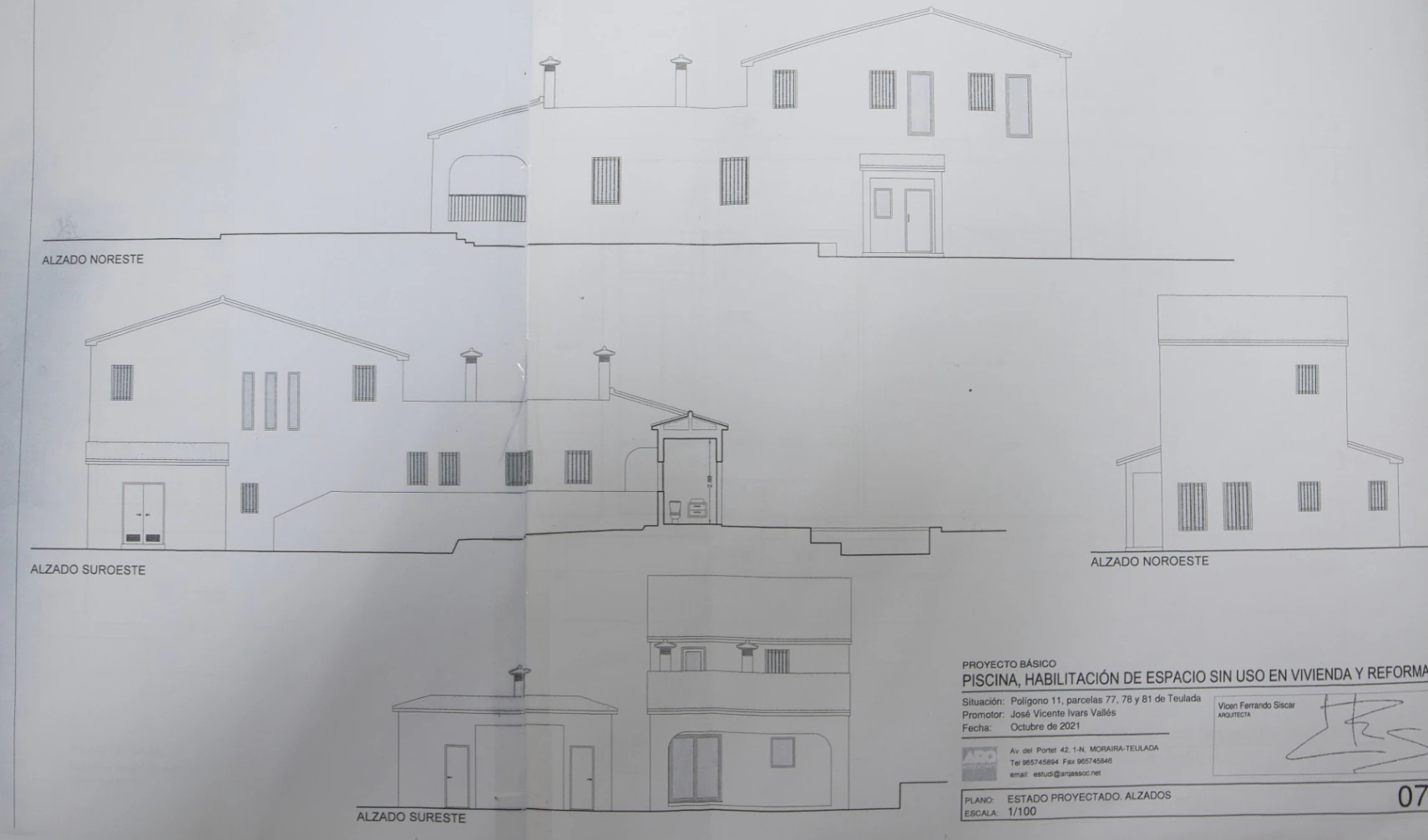 Uitzonderlijk landelijk onroerend goed met ontwikkelingspotentieel in Moraira/Teulada