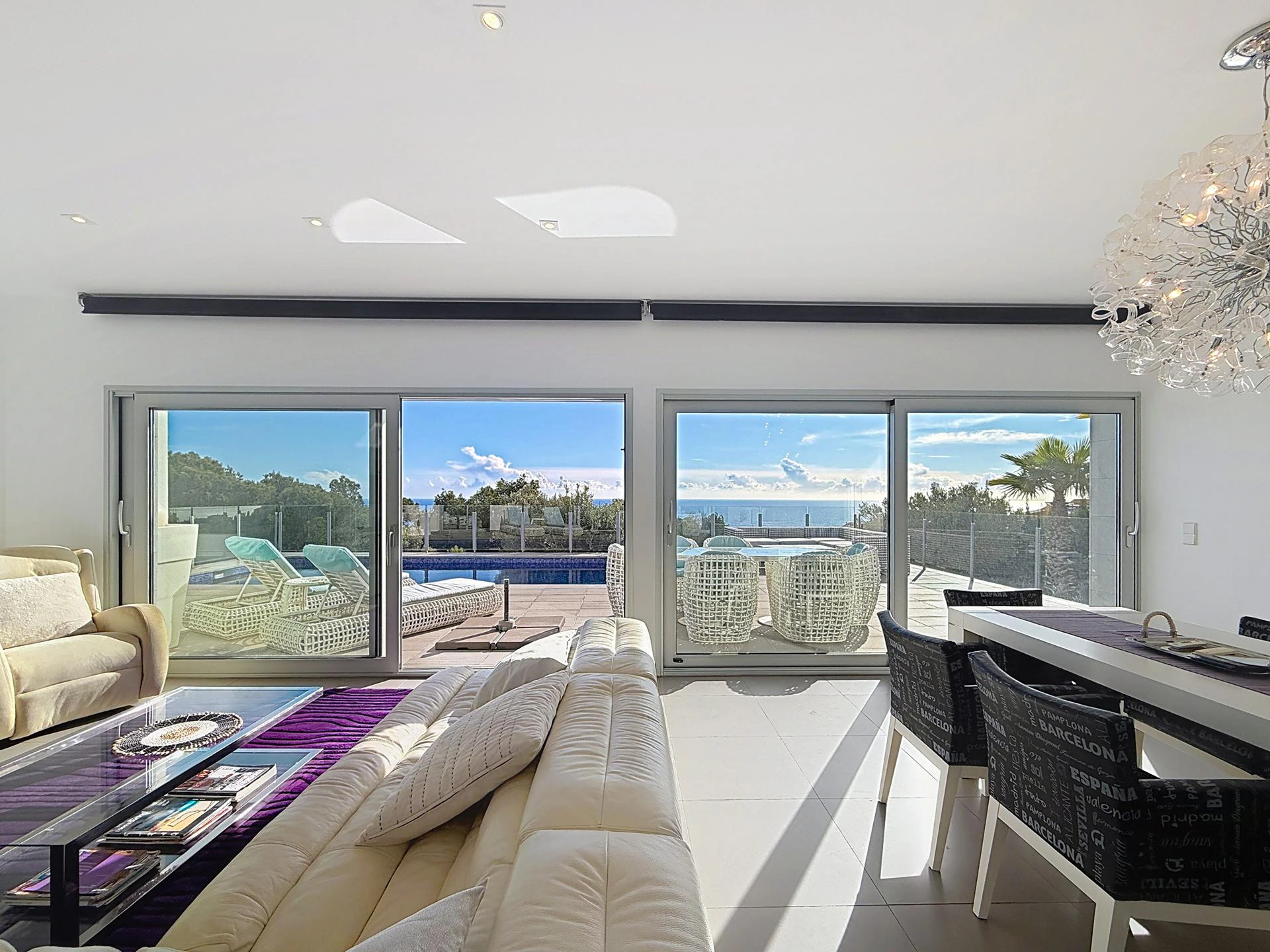 Cumbre del Sol moderne luxe villa met panoramisch uitzicht op zee