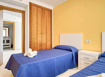 Apartamento en alquiler anual con preciosas vistas al mar - Calpe