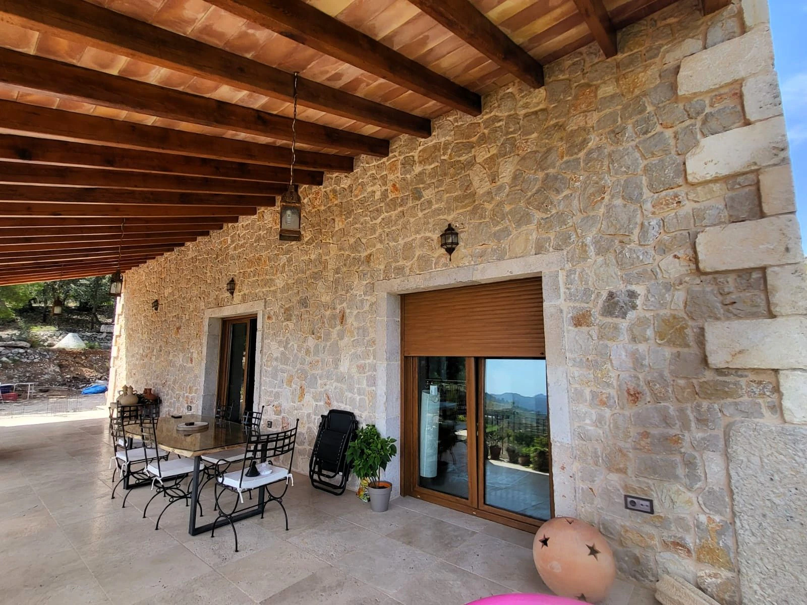 Encantadora casa rústica con vistas excepcionales al Mar y a la Montaña en Pego.