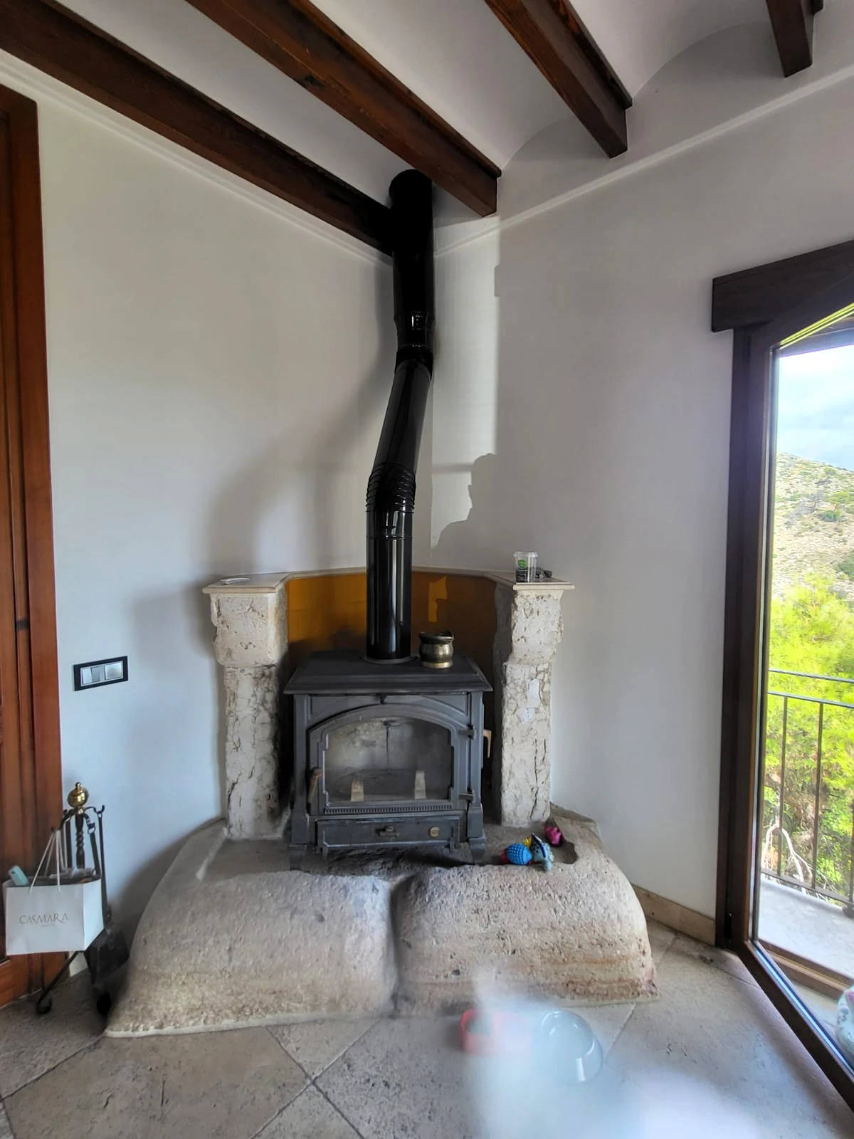 Encantadora casa rústica con vistas excepcionales al Mar y a la Montaña en Pego.