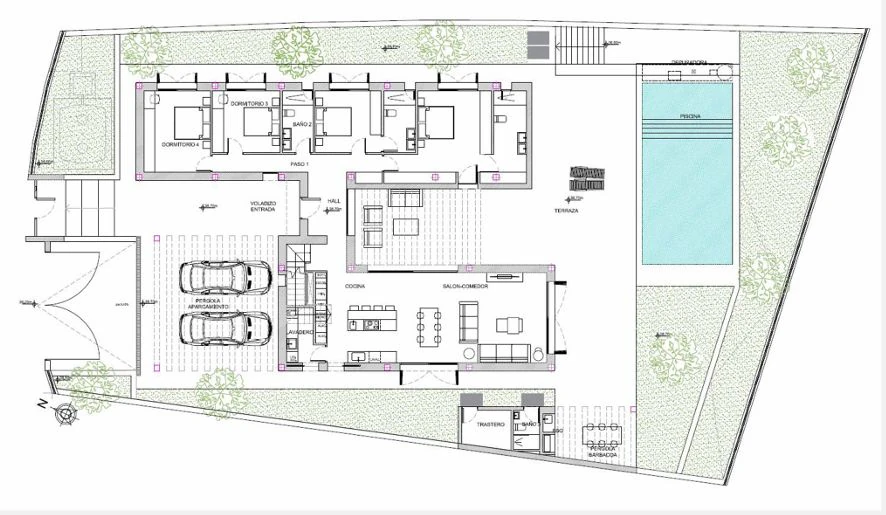 Villa moderna estilo Ibiza en venta en Solpark, Moraira – Calidad excepcional y ubicación privilegiada