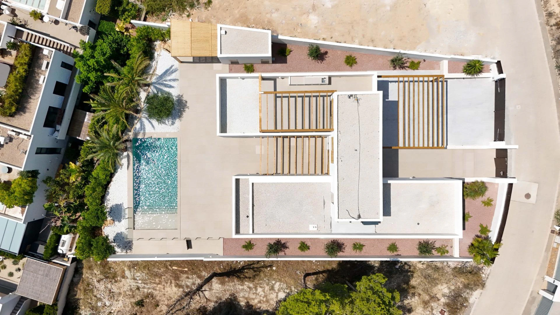Villa moderna estilo Ibiza en venta en Solpark, Moraira – Calidad excepcional y ubicación privilegiada