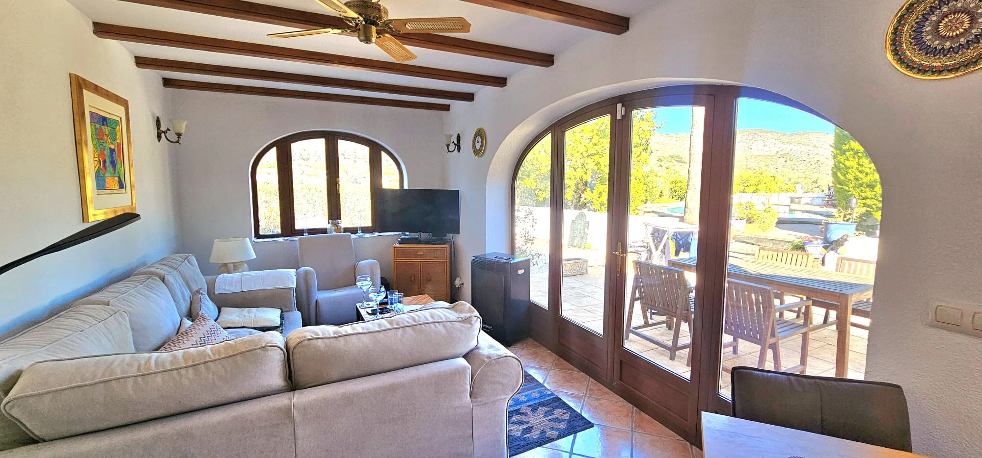 Charmante finca in Canor, Benissa: natuur, comfort en een vrij uitzicht