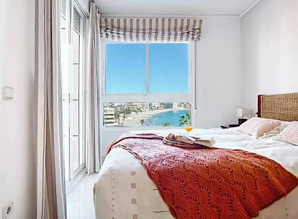 Apartamento en alquiler anual con preciosas vistas al mar - Calpe