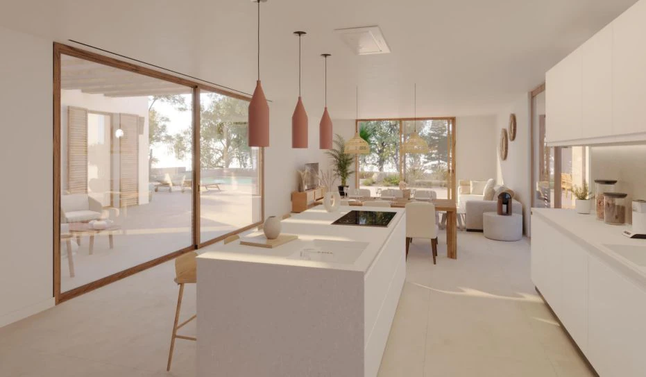 Preciosa Villa Estilo Ibicenco - Moraira