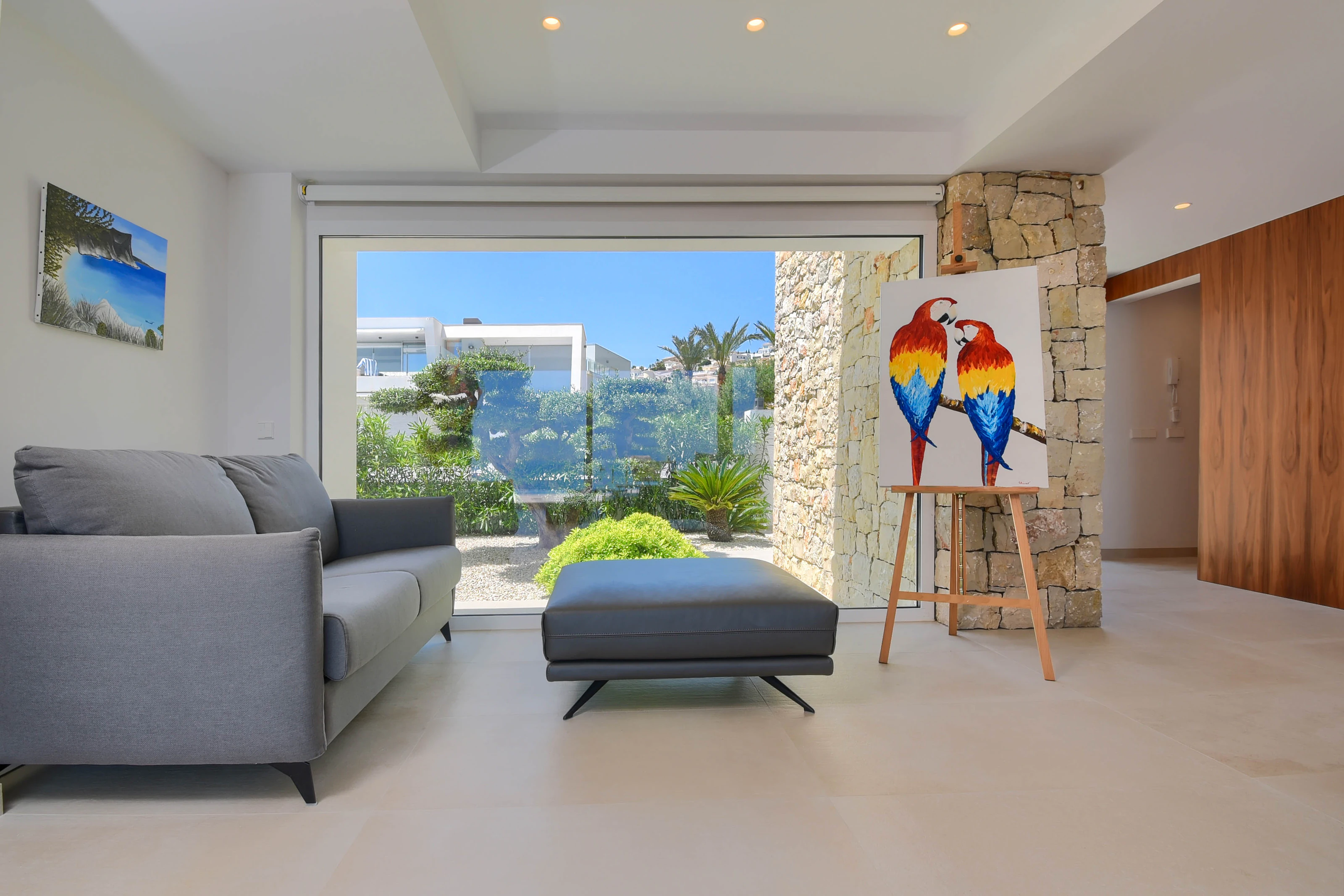 Villa de lujo con vistas panorámicas al mar - Estilo moderno
