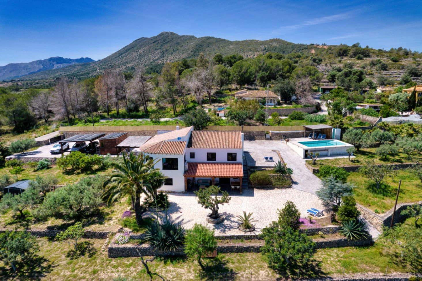 Luxury Countryside Villa for Sale in Benissa with Sea Views, Guest Apartment  4,000m² Plot