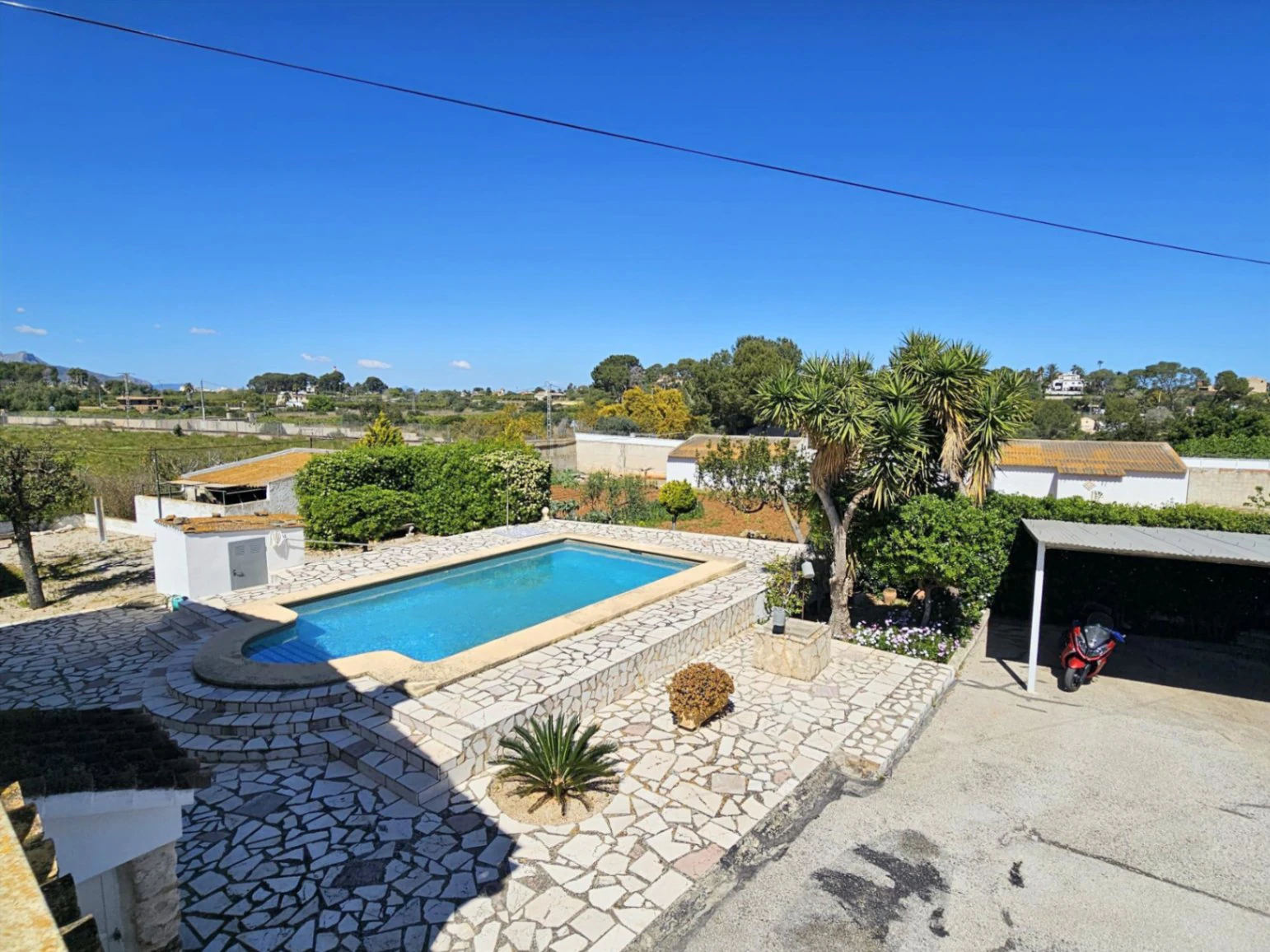 Farmhouse in Denia/ La Xara – A private oasis with views of Montgó and extraordinary potential