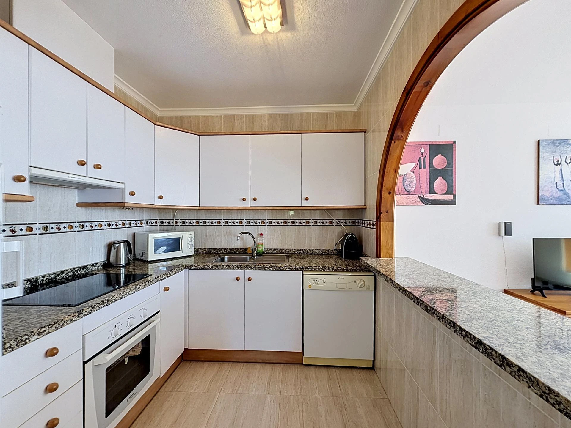 Apartamento dúplex en Pueblo Panorama, Cumbre del Sol, con vistas al mar y al Portet de Moraira