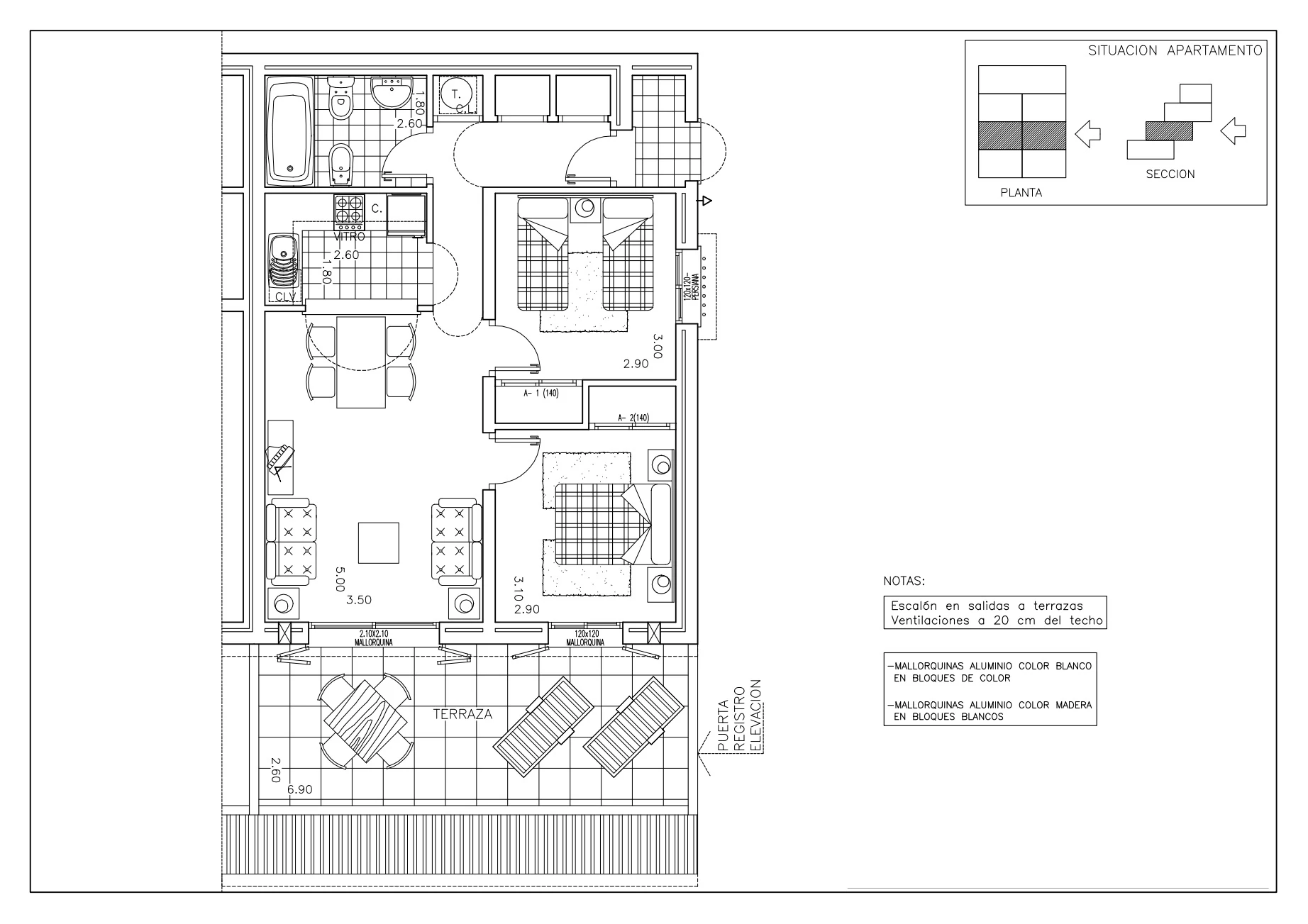 Apartamento en pueblo panorama · cumbre del sol · costa blanca norte