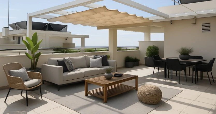 Ático dúplex con vistas panorámicas al mar – Exclusividad a 100 metros de la playa