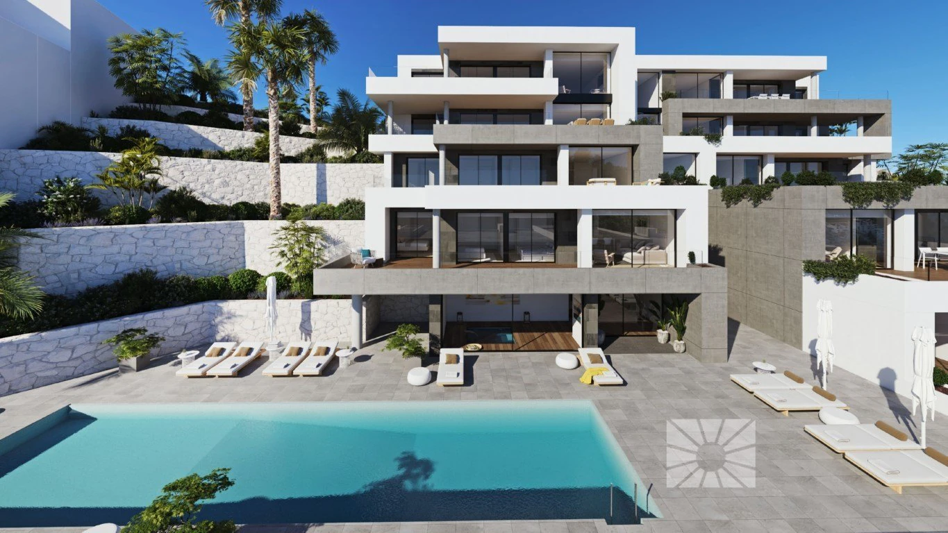 A51 - Apartamento de obra nueva con vistas al mar en La Sella Golf