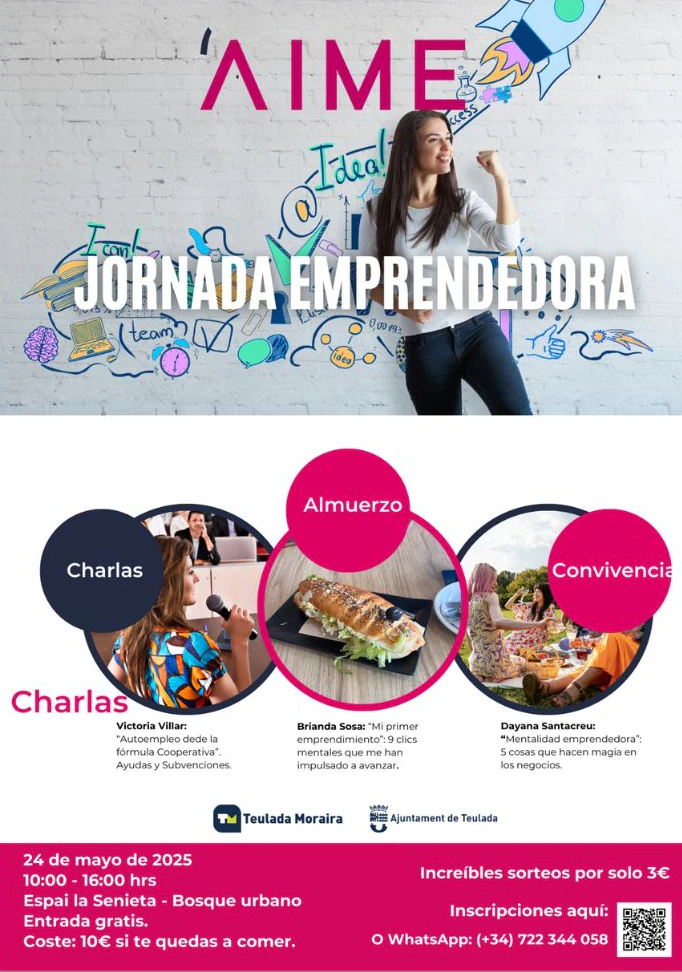 SATURDAY MAY 24th - ENTREPRENEURSHIP DAY ‘AIME