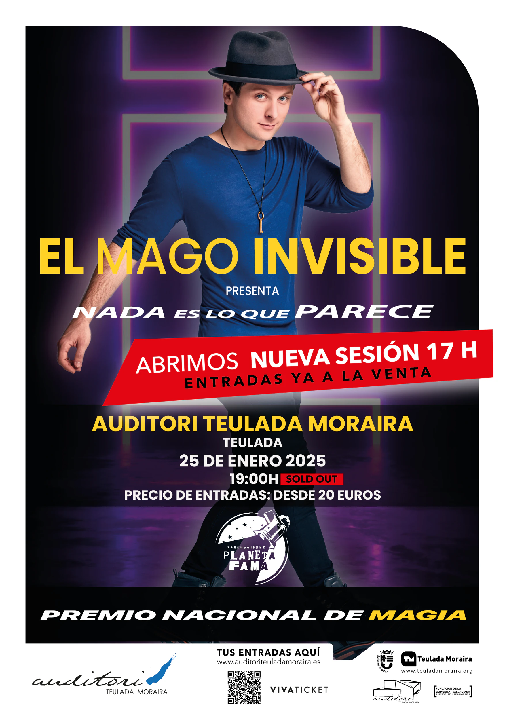 25th JANUARY - Dakris, The Invisible Magician, presents Nothing is what it seems