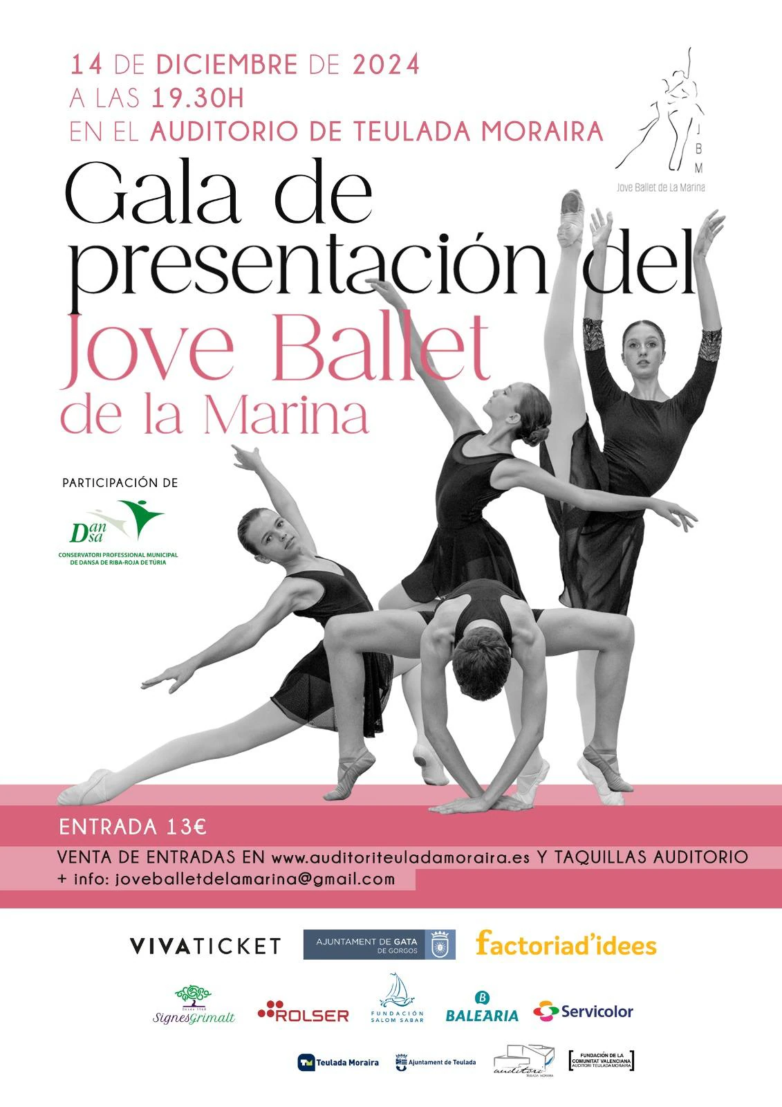 PRESENTATION GALA OF THE 'JOVE BALLET DE LA MARINA' - Young Ballet of the Marina Region