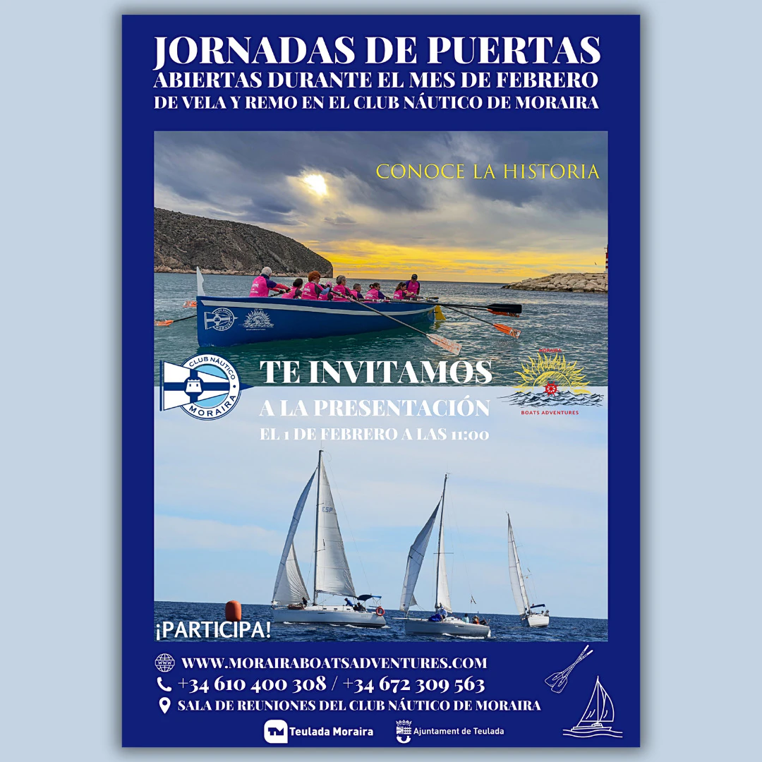 1st February  -  PRESENTATION: SAILING AND ROWING OPEN DAY