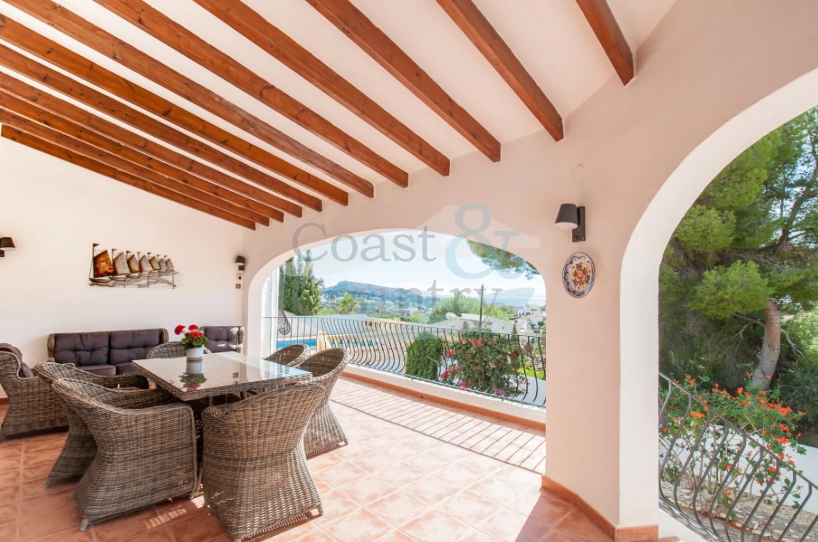 Exquisite villa with Sea views Moraira