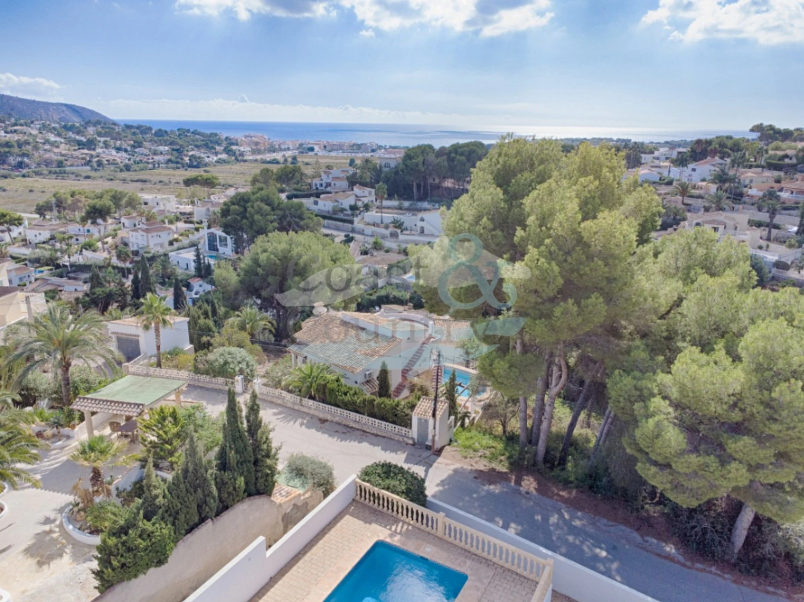 Exquisite villa with Sea views Moraira