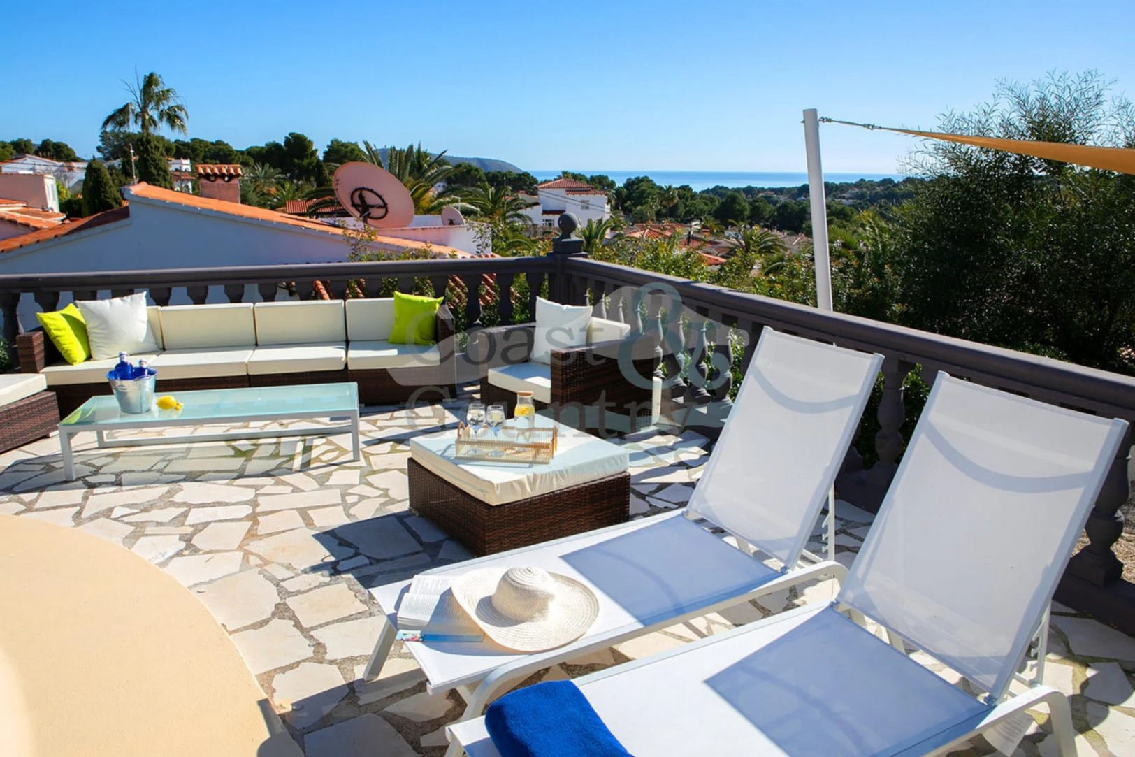 Villa de rêve exquise à Moraira avec vue sur la mer