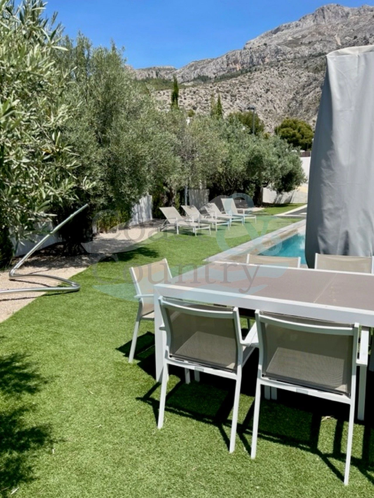Élégante villa moderne à Altea la Vella vue sur la mer
