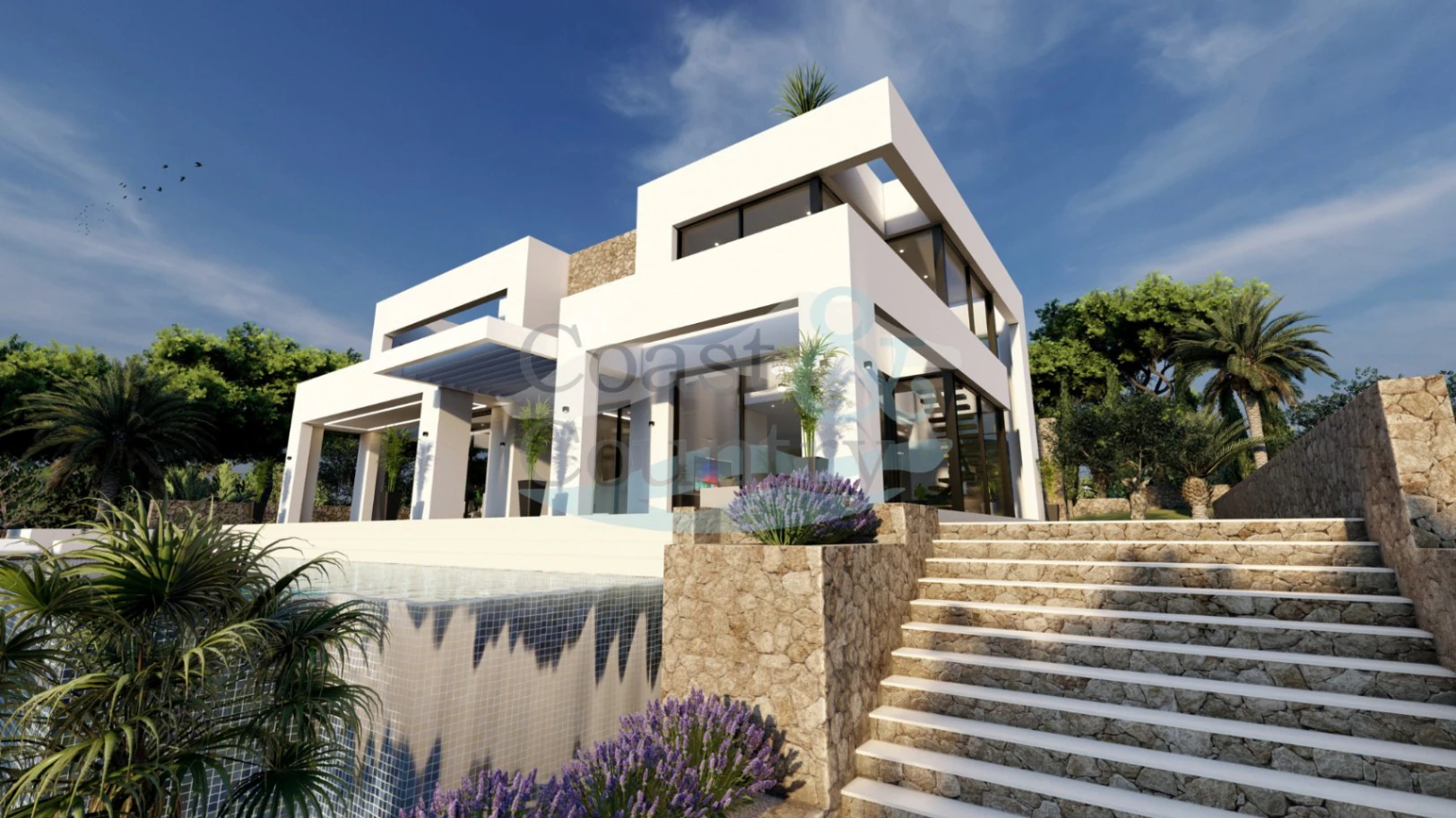 Spectacular villa for sale in Calpe.