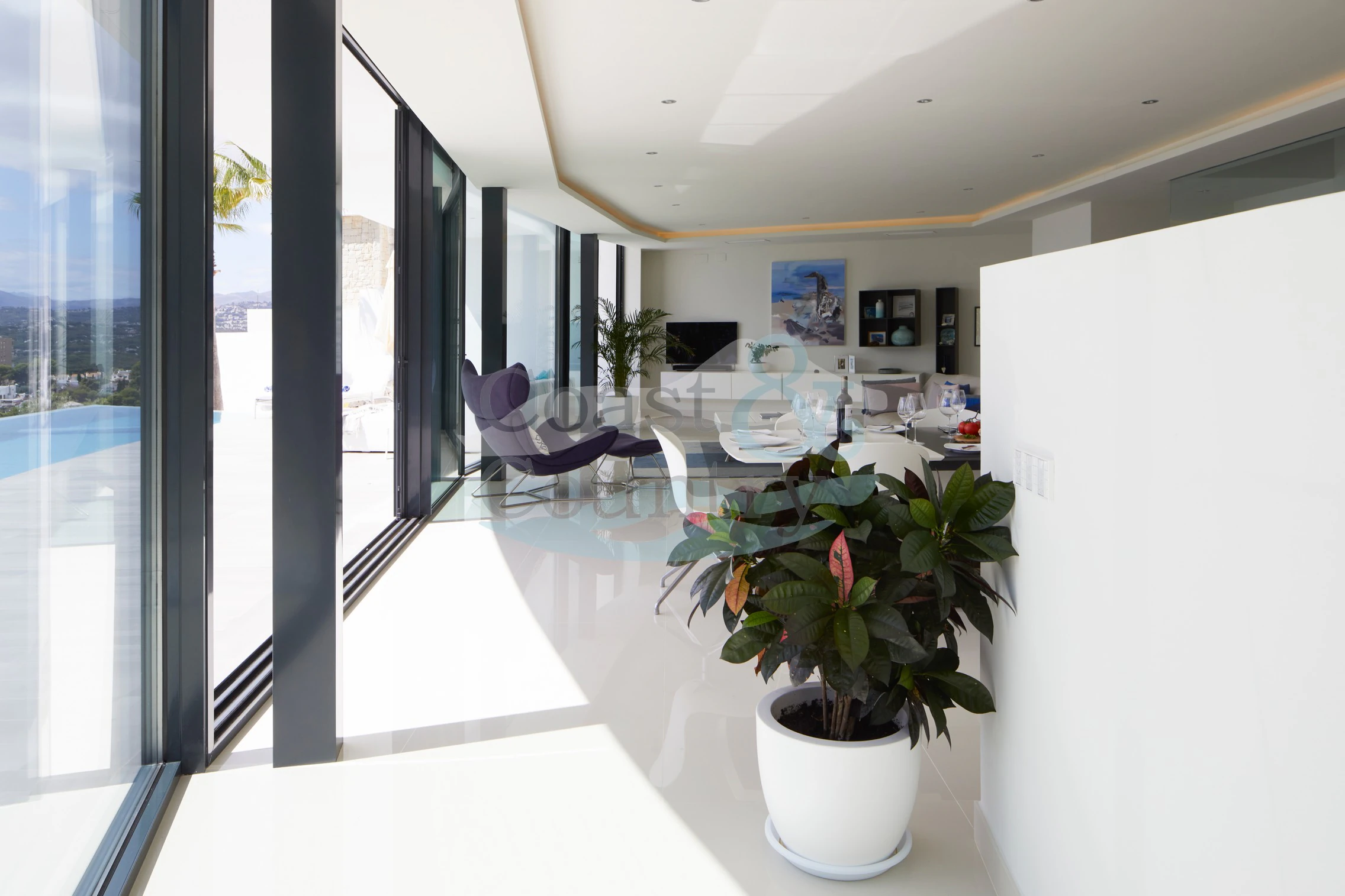 Moderne design luksusvilla i Moraira