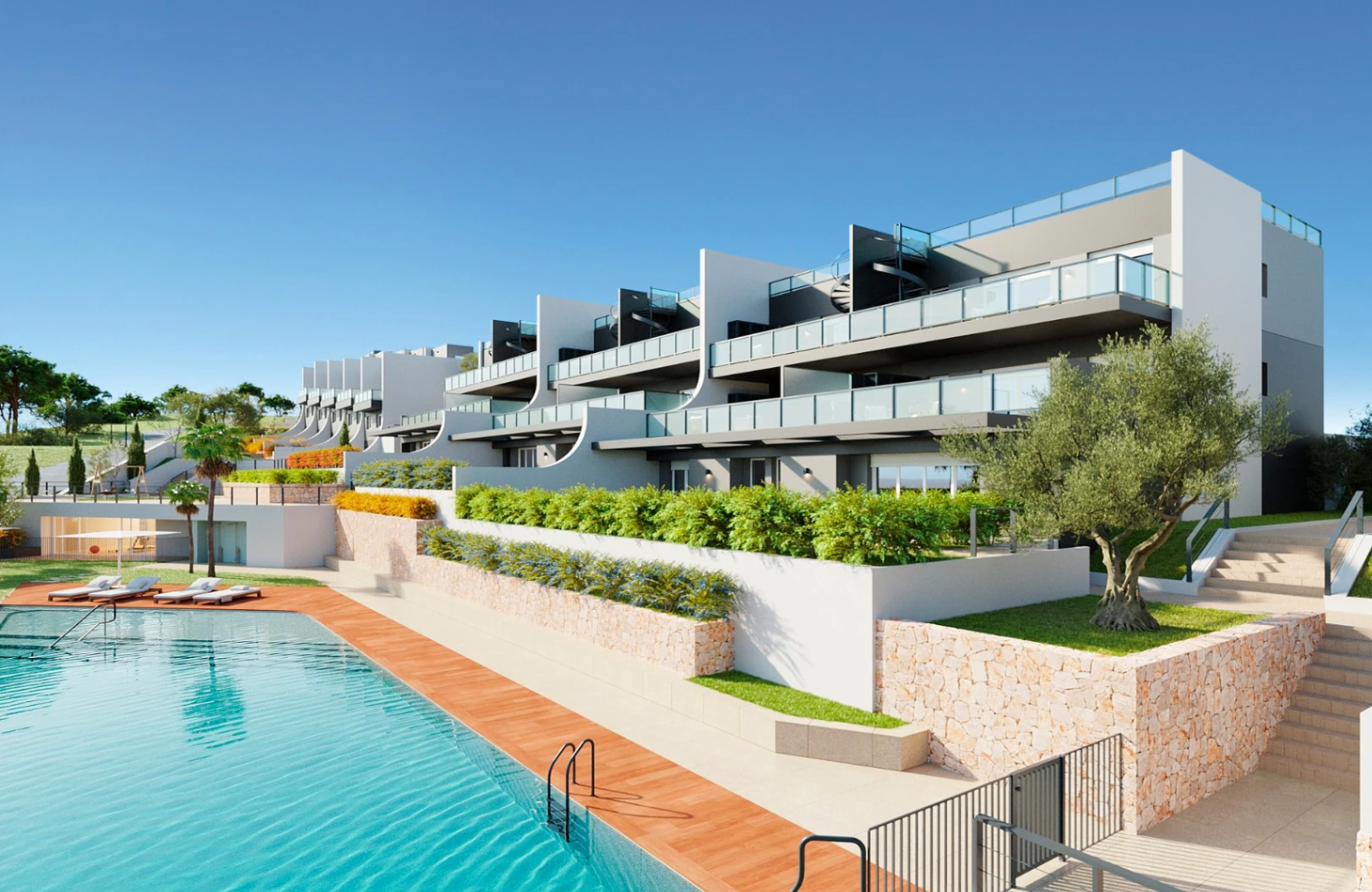 CC1117 - Luxurious apartments & townhouses for sale - Finestrat