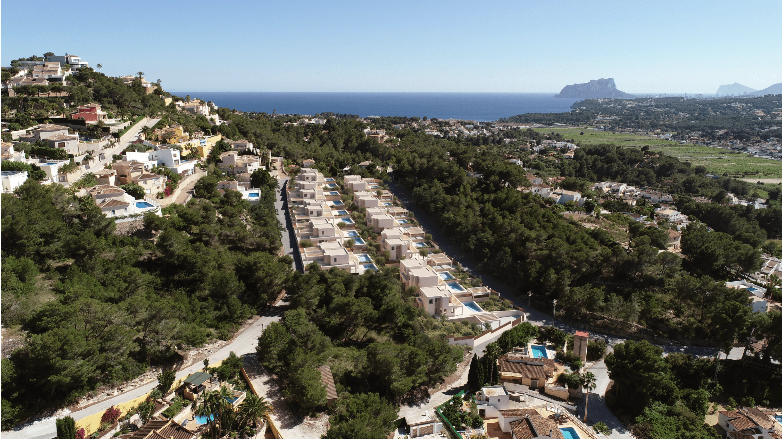 Semi-detached villa in Moraira