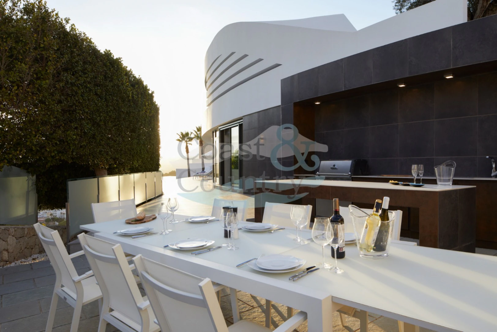 Moderne design luksusvilla i Moraira