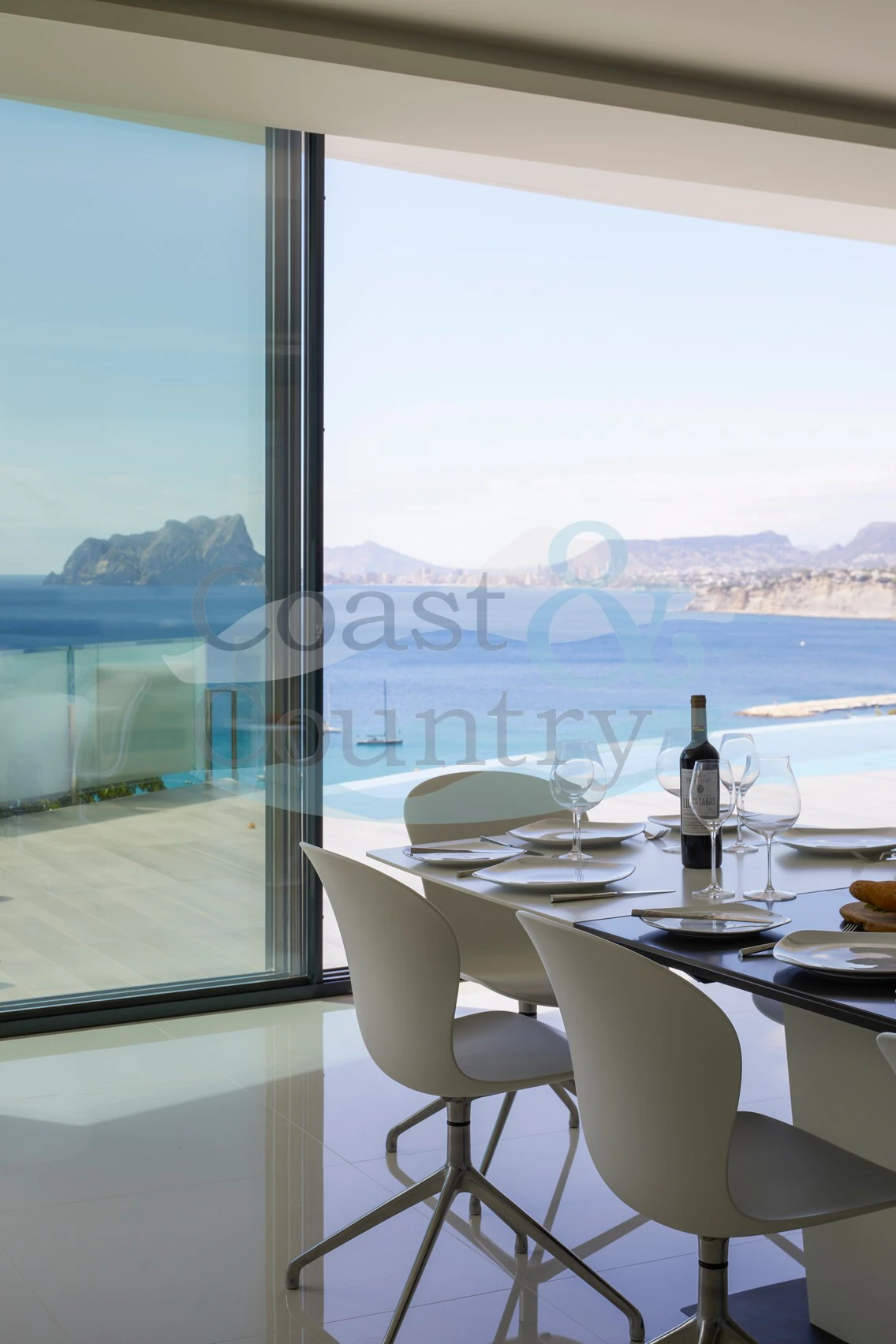 Moderne design luksusvilla i Moraira