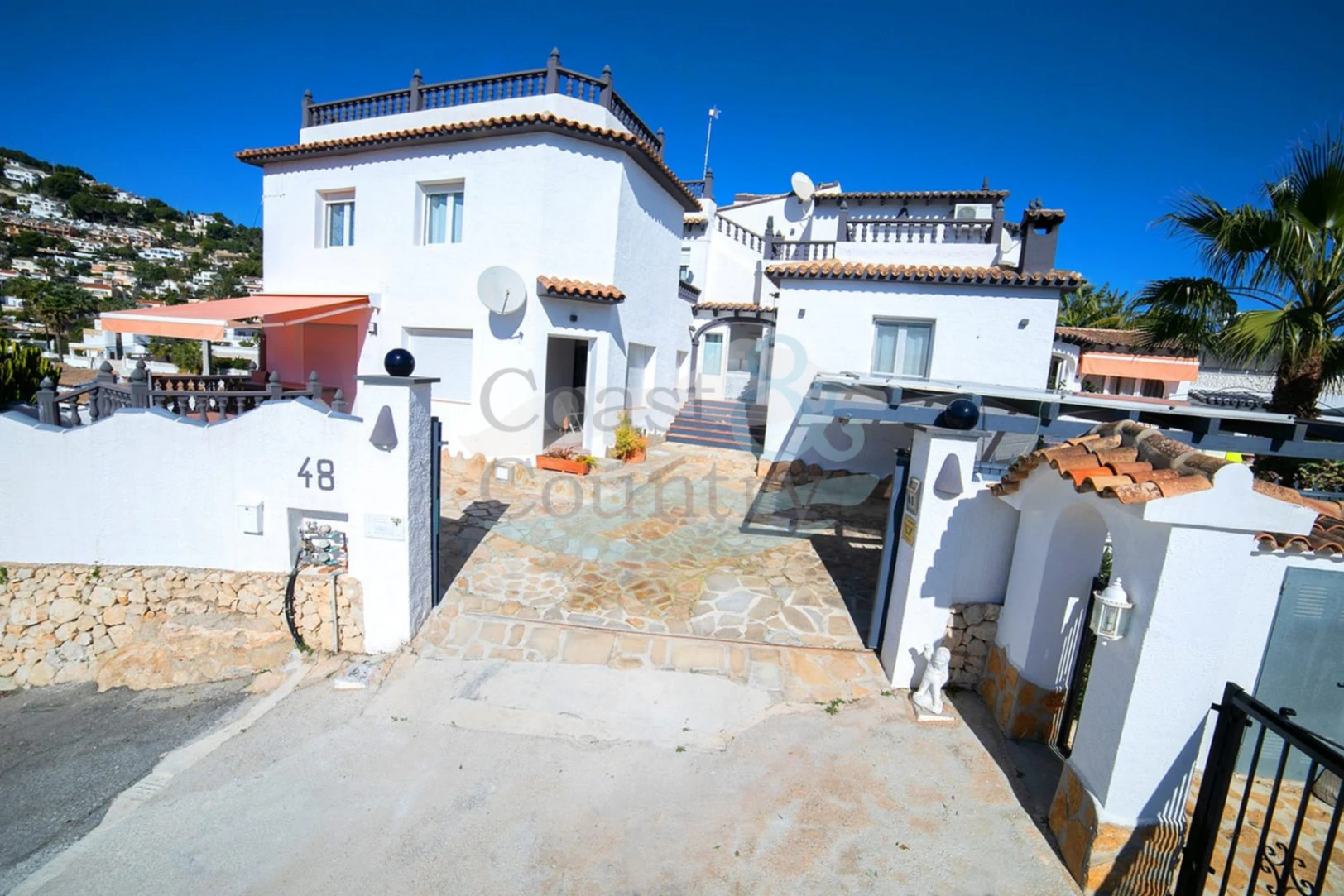 Villa de rêve exquise à Moraira avec vue sur la mer