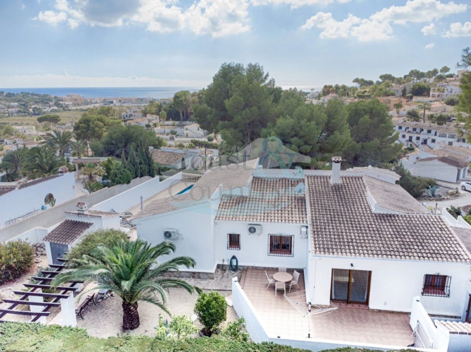 Exquisite villa with Sea views Moraira