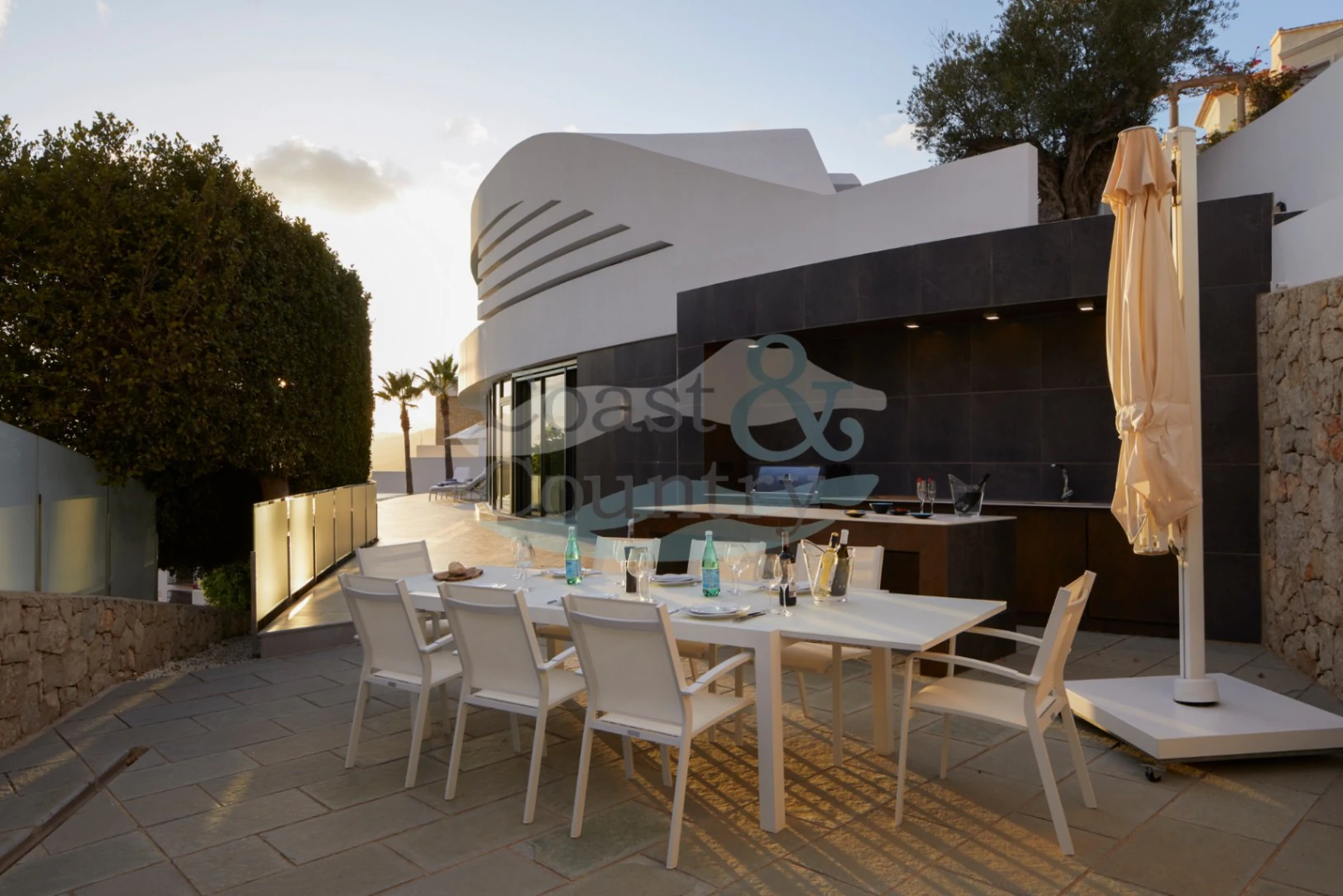 Moderne design luksusvilla i Moraira
