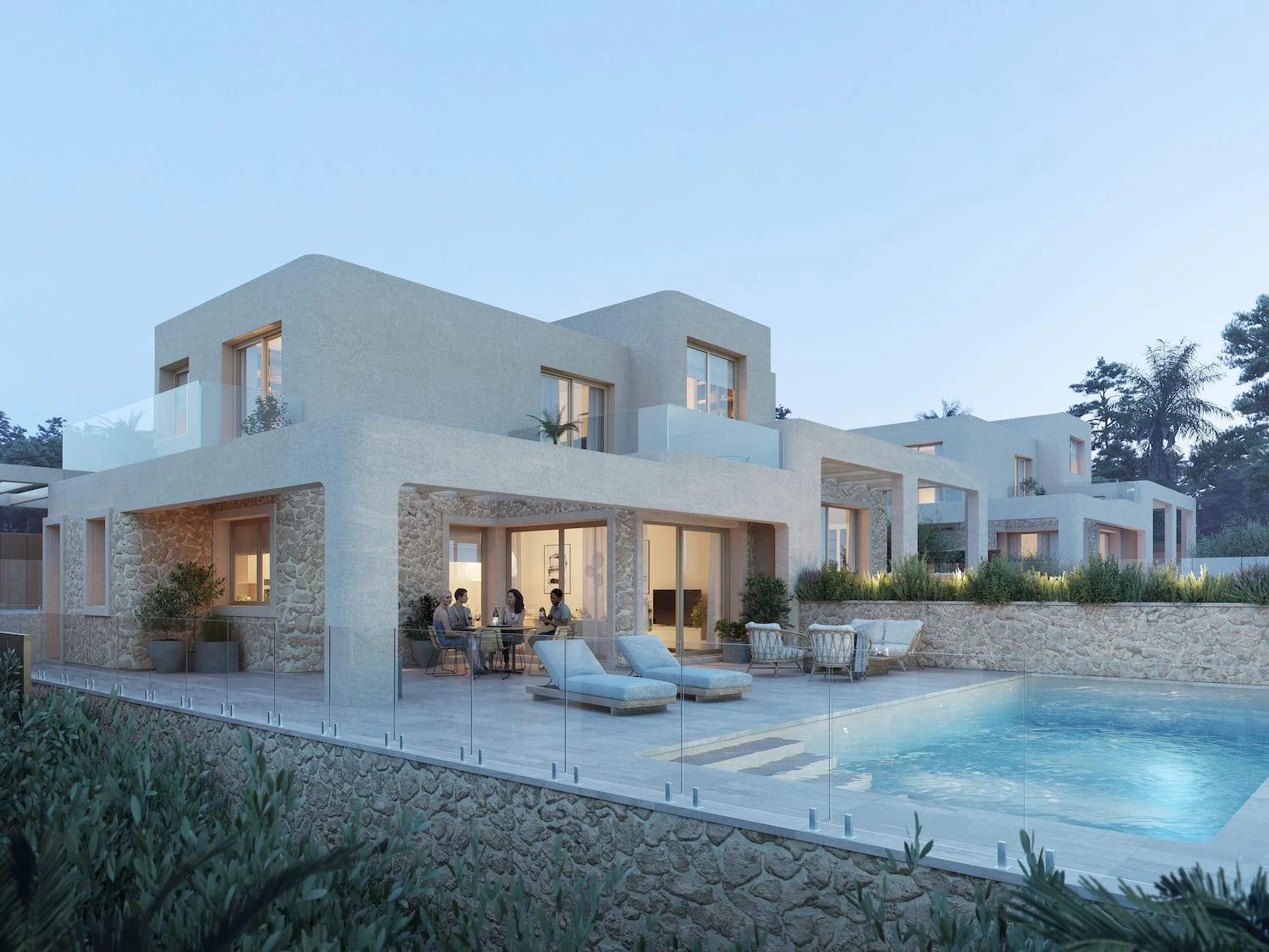 Semi-detached villa in Moraira