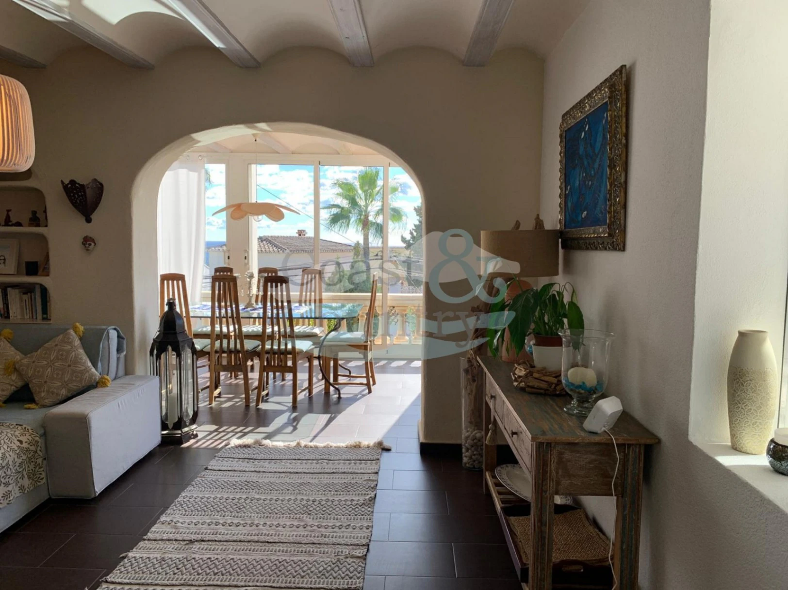 Lyxvilla med havsutsikt i Moraira