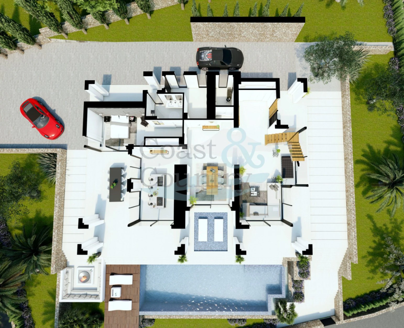 Spectacular villa for sale in Calpe.
