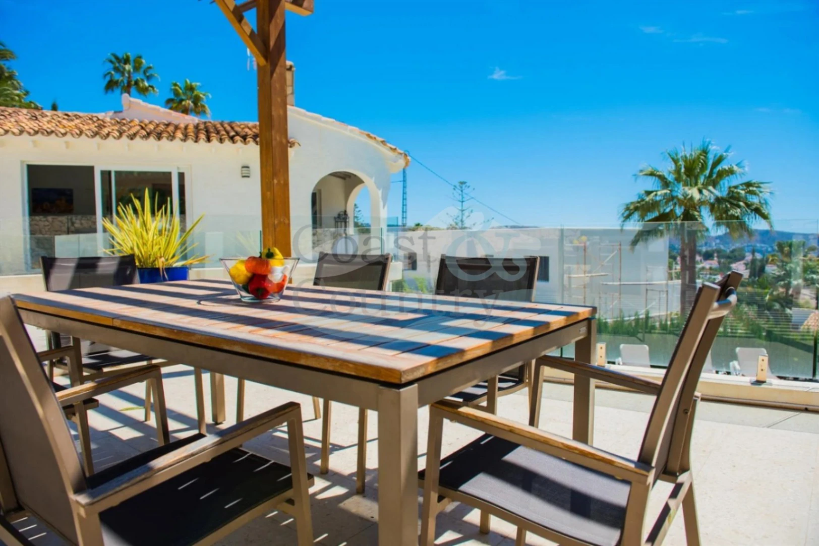 Sea View Villa For Sale in Moraira
