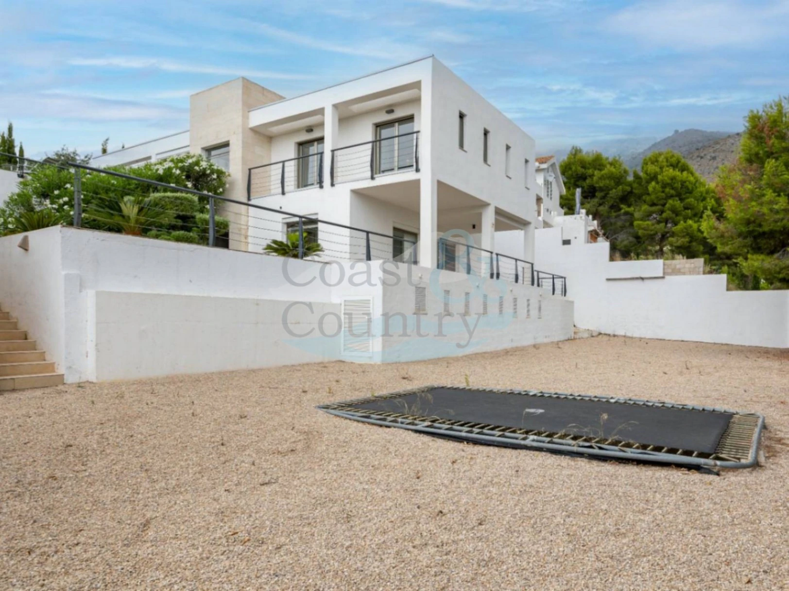Élégante villa moderne à Altea la Vella vue sur la mer