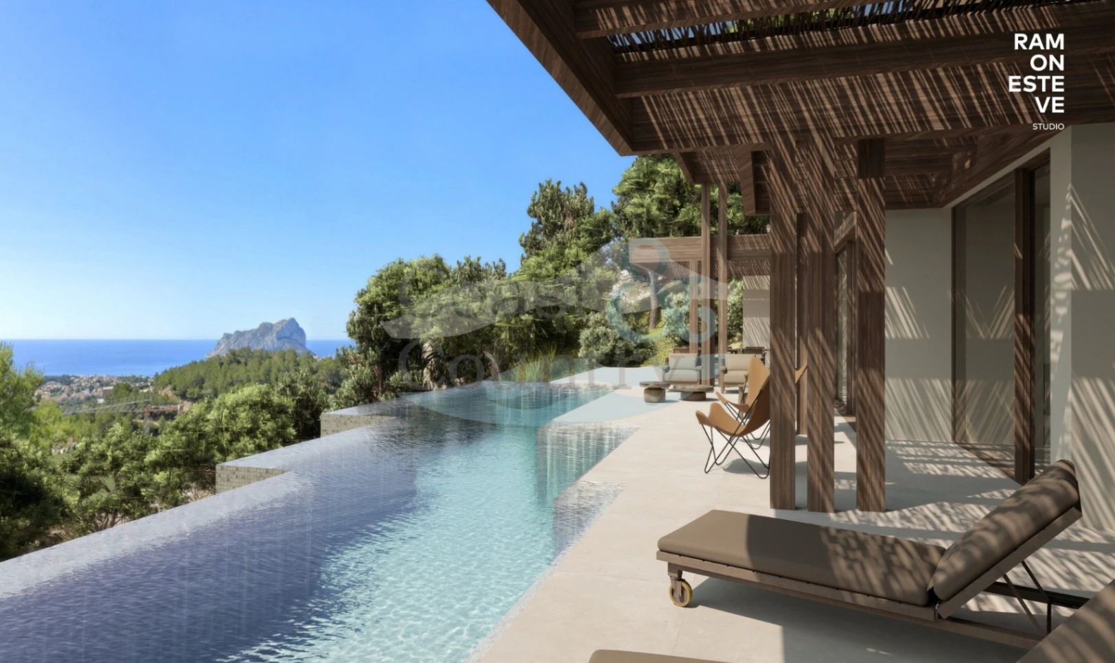 Stunning Villa with Panoramic Mediterranean Sea Views
