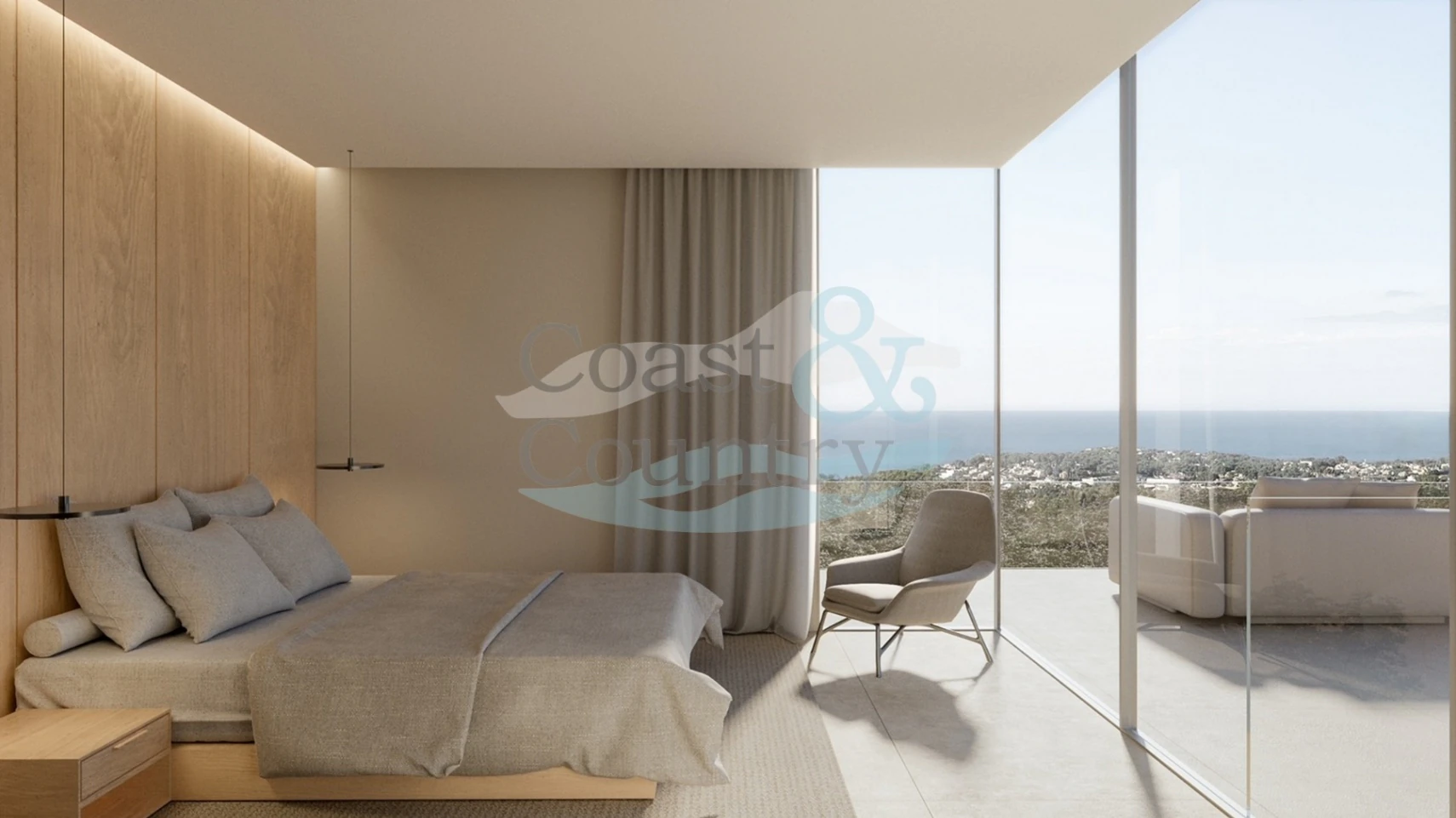Modern Design Villa with Panoramic Sea Views in Benissa