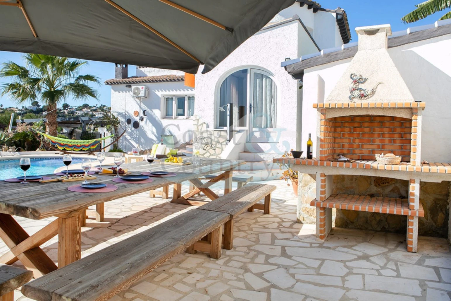 Villa de rêve exquise à Moraira avec vue sur la mer