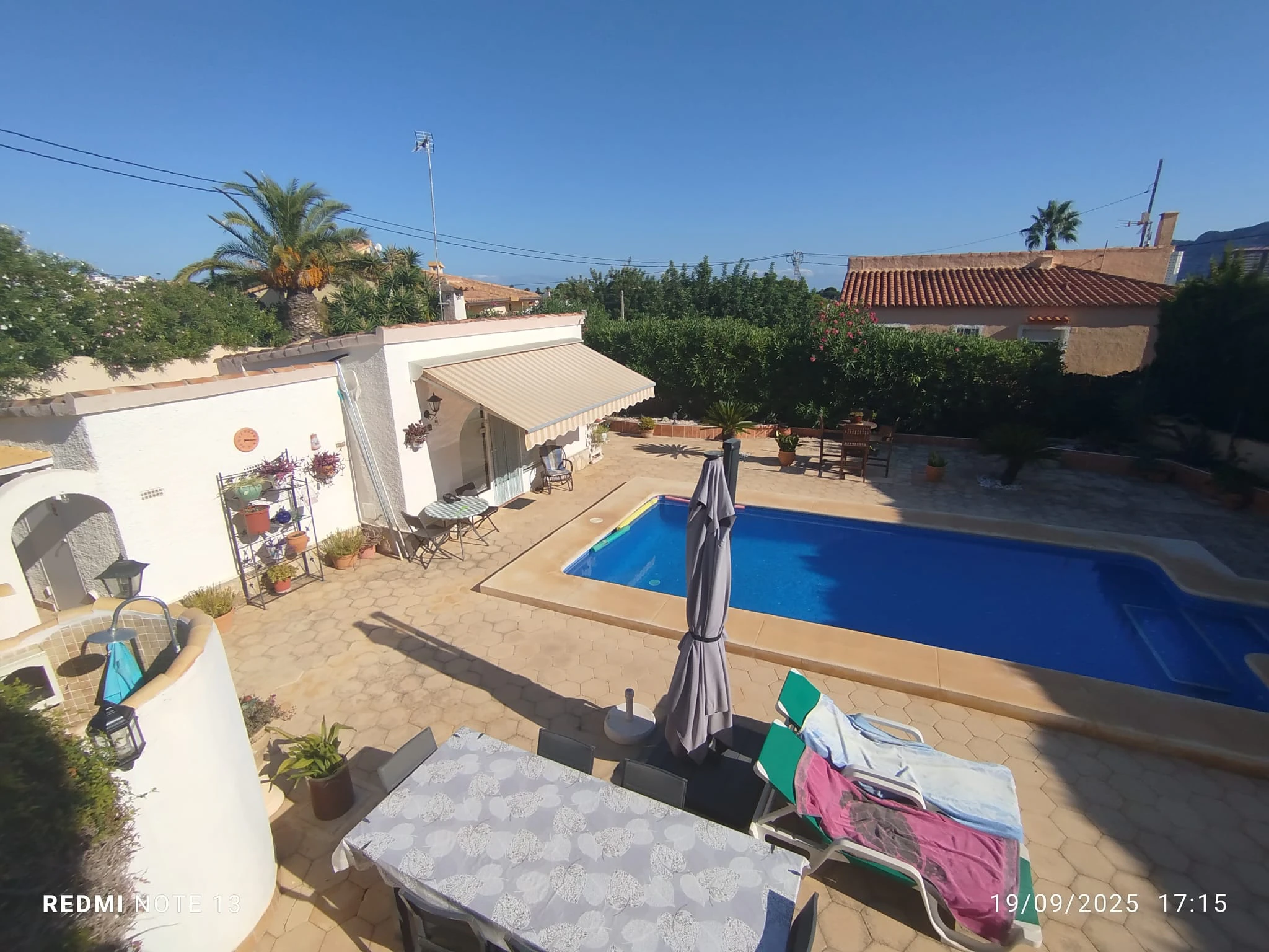 Villa for sale with 3 bedrooms and a pool in Calpe, Alicante.