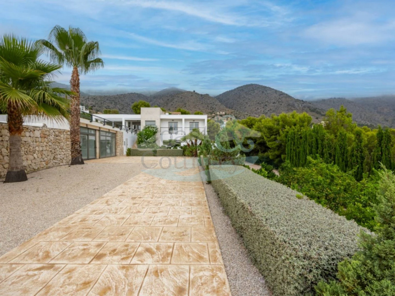 Élégante villa moderne à Altea la Vella vue sur la mer