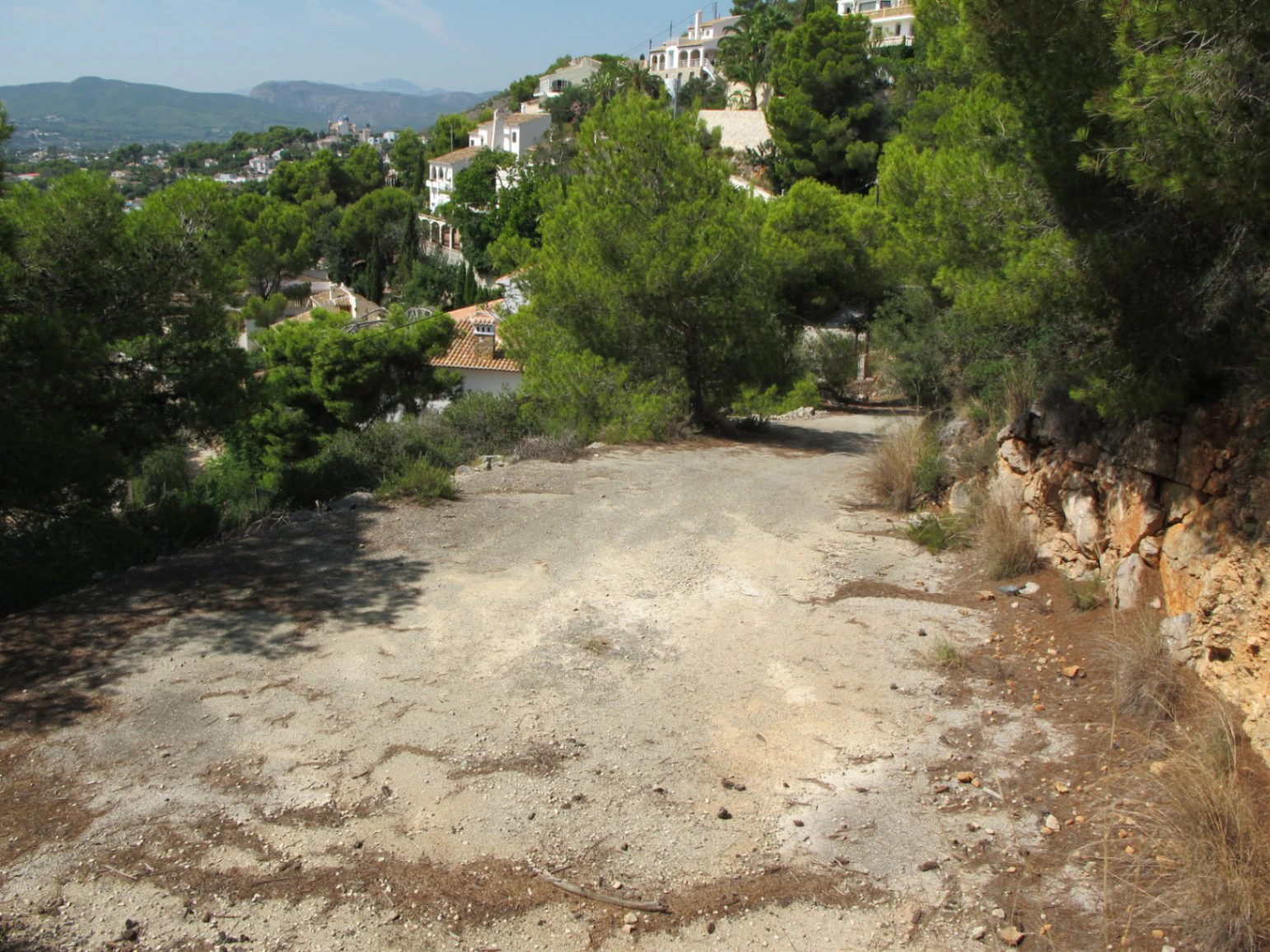 Plot with sea views for sale in Javea
