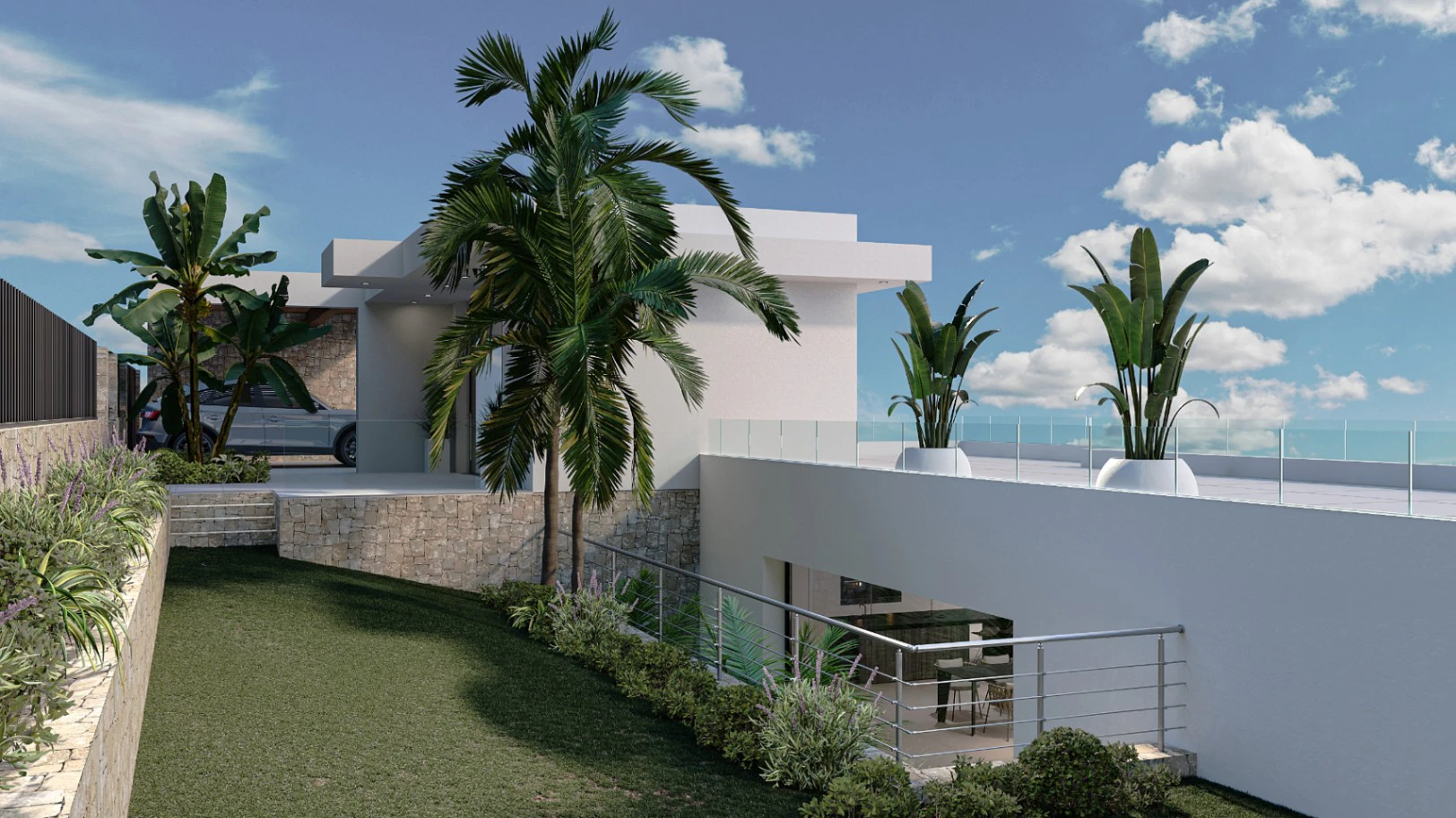 Spektakuläre Luxusvilla zum Verkauf in Empedrola, Calpe.