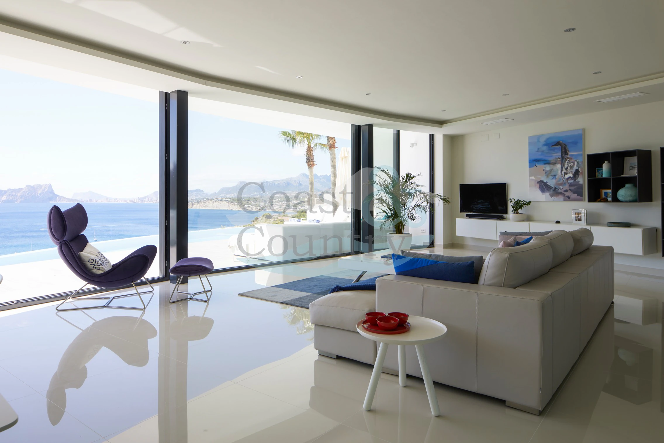 Moderne design luksusvilla i Moraira