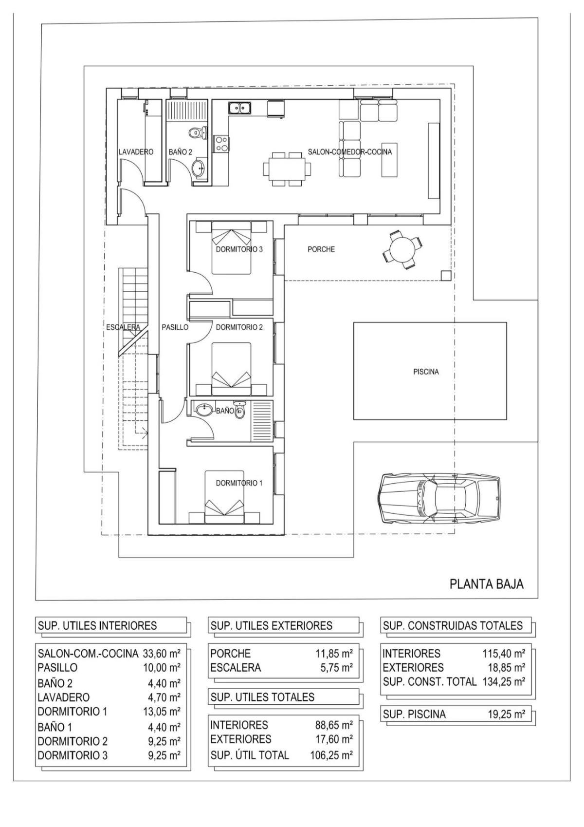 Salg. Villa i Pinoso
